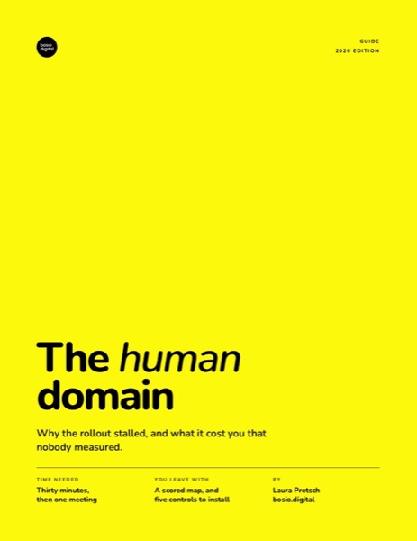 The Human Domain, cover